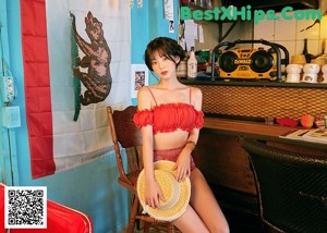 Lee Chae Eun's beauty in underwear photos in June 2017 (47 photos)