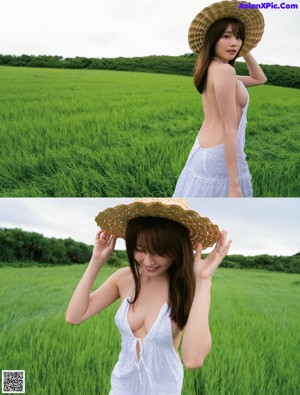 a japanese woman in a black bra and panties posing for the camera