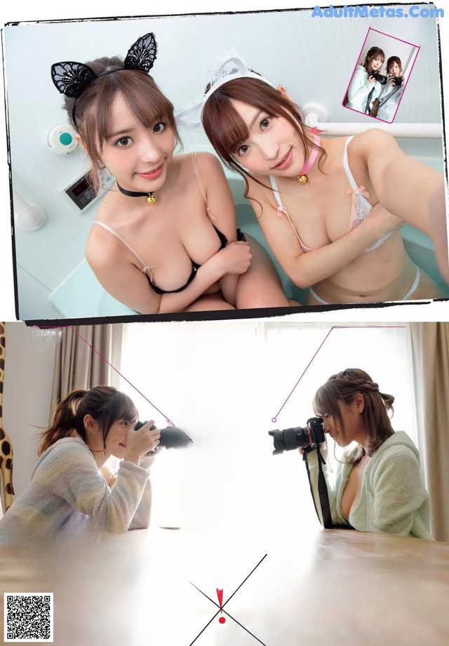 Moe Amatsuka 天使もえ, Kana Momonogi 桃乃木かな, FLASH 2019.03.26 (フラッシュ 2019年3月26日号) No.06db3a